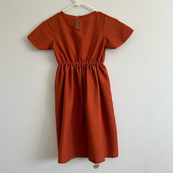 orange dress - Picture 3 of 3